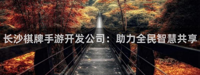 恒盛娱乐：长沙棋牌手游开发公司：助力全民智慧共享